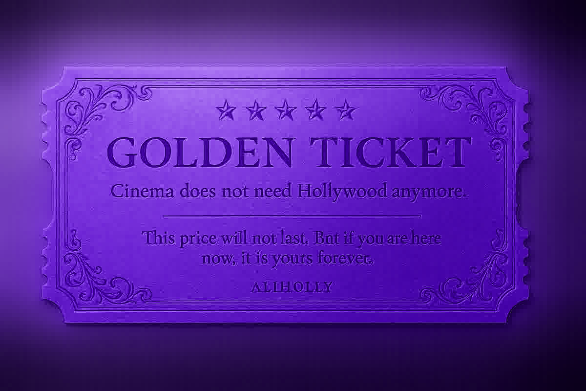 Purple Ticket &mdash; Cinema doesn't need Hollywood anymore